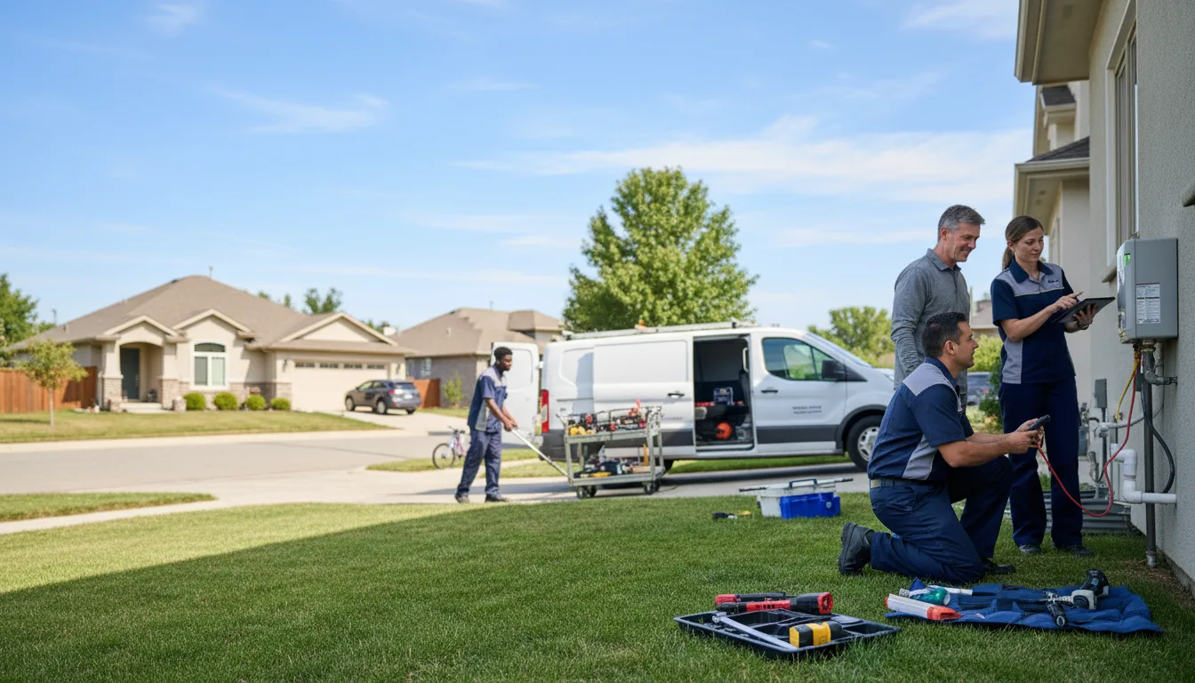 Tankless water heater service in Hickman, NE
